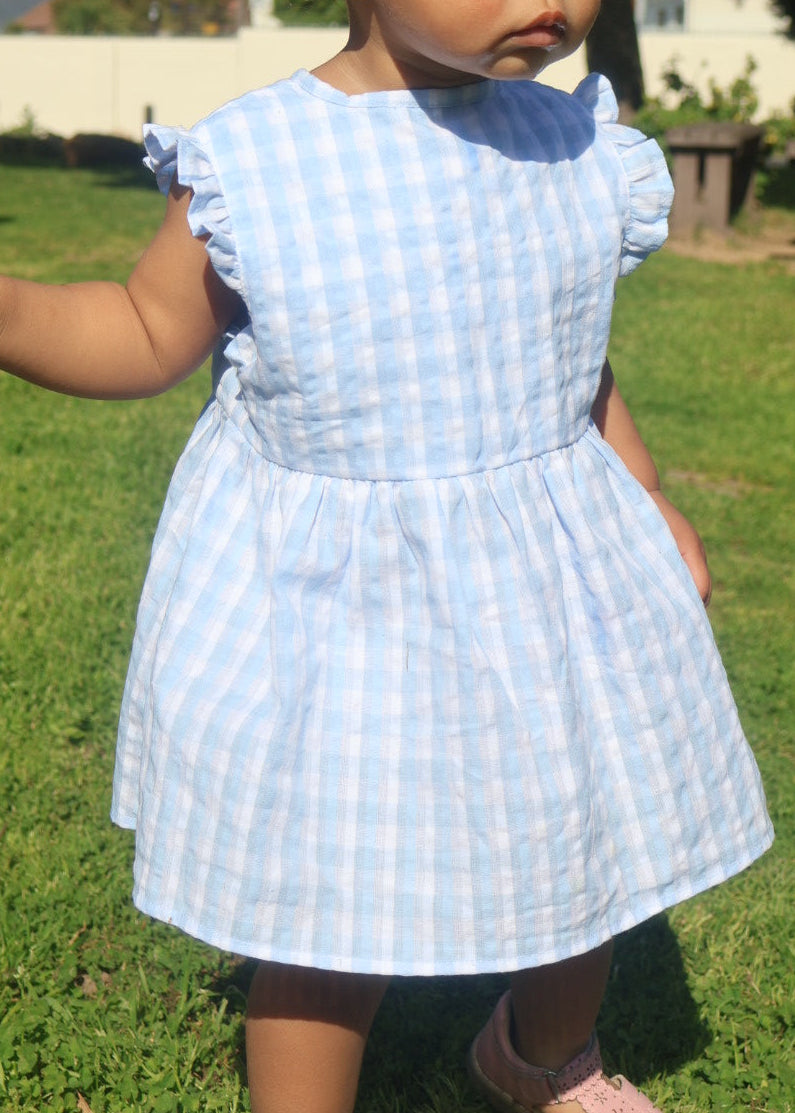 Keepsake Dress- Icy Blue