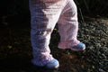 Frill Hem Pants- Pink