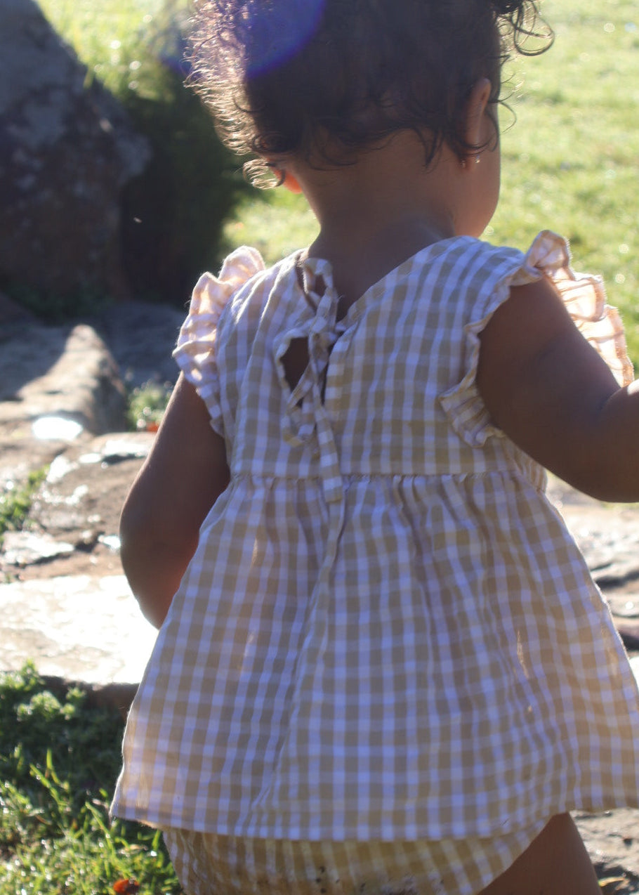 Keepsake Dress- Sand Beige