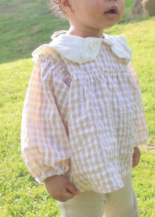 Sunday Blouse- Sand Beige